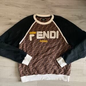 Fendi Roma x Fila Sweatshirt RARE Size S